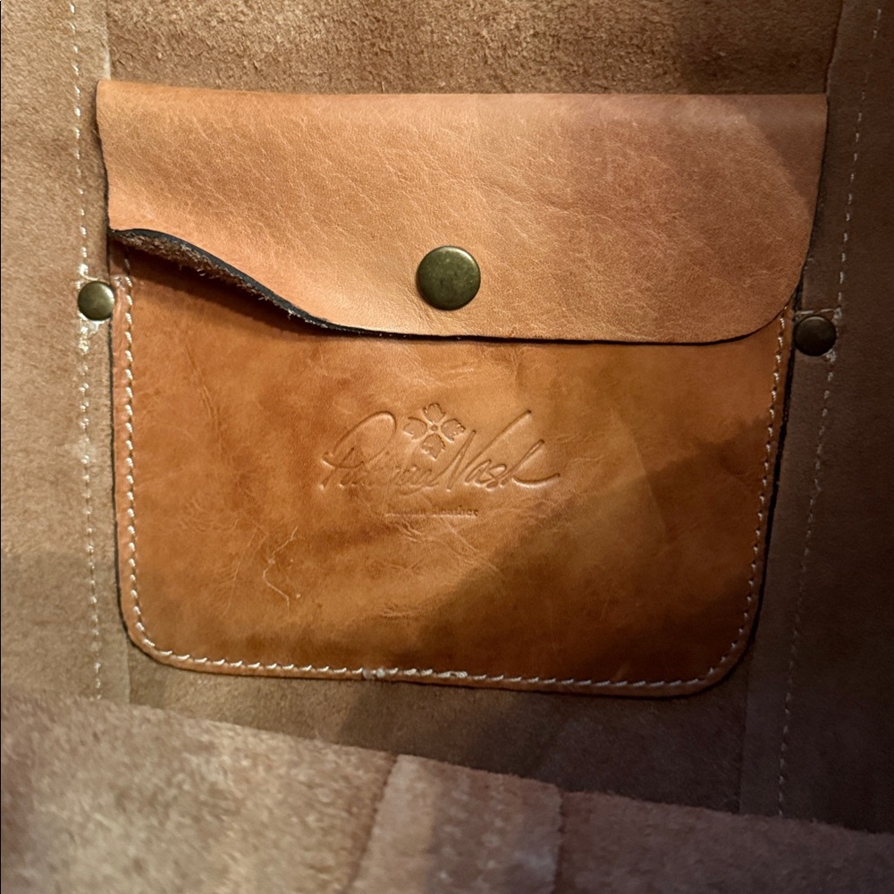 Patricia Nash Brown Leather Backpack - Picture 5 of 5
